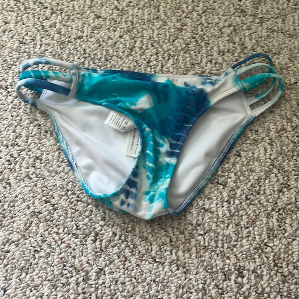 Turquoise bikini bottom